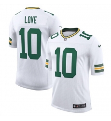 Men Green Bay Packers 10 Jordan Love White 2025 New Vapor Untouchable Limited Stitched Football Jersey
