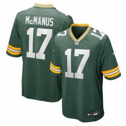 Men Green Bay Packers 17 Brandon McManus Green 2025 Stitched Game Jersey Men Green Bay Packers 17 Brandon McManus Green 2025 Stitched Game Jersey