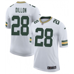 Men Green Bay Packers 28 A  J  Dillon White 2025 New Vapor Untouchable Limited Stitched Football Jersey Men Green Bay Packers 28 A  J  Dillon White 2025 New Vapor Untouchable Limited Stitched Football Jersey