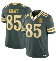 Men Green Bay Packers 85 Tucker Kraft Dark Green 2026 F U S E Rivalries Collection Limited Stitched Football Jersey Men Green Bay Packers 85 Tucker Kraft Dark Green 2026 F U S E Rivalries Collection Limited Stitched Football Jersey
