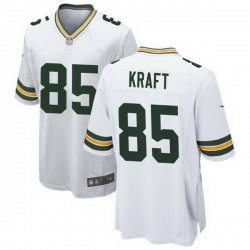 Men Green Bay Packers 85 Tucker Kraft White 2025 Stitched Game Jersey Men Green Bay Packers 85 Tucker Kraft White 2025 Stitched Game Jersey