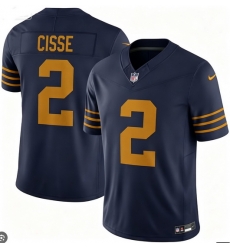 Men Green Bay Packers Brandon Cisse #2 Navy Blue Stitched F U S E NFL Jersey Men Green Bay Packers Brandon Cisse #2 Navy Blue Stitched F U S E NFL Jersey