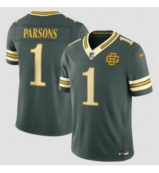 Youth Green Bay Packers 1 Micah Parsons Dark Green 2026 Rivalries Collection Limited Stitched Jersey Youth Green Bay Packers 1 Micah Parsons Dark Green 2026 Rivalries Collection Limited Stitched Jersey