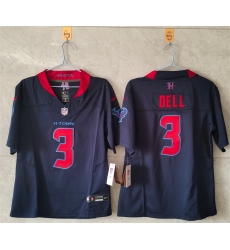 Women Houston Texans 3 Tank Dell Navy 2nd Alternate F U S E Vapor Stitched Football Jersey   Women Houston Texans 3 Tank Dell Navy 2nd Alternate F U S E Vapor Stitched Football Jersey