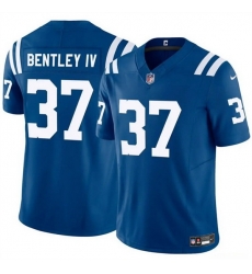 Men Indianapolis Colts 37 Ulysses Bentley IV Blue 2025 F U S E  Vapor Limited Stitched Football Jersey Men Indianapolis Colts 37 Ulysses Bentley IV Blue 2025 F U S E  Vapor Limited Stitched Football Jersey