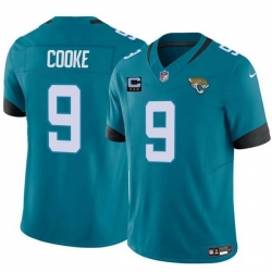 Men Jacksonville Jaguars 9 Logan Cooke Teal 2025 F U S E  With 3 Star C Patch Vapor Untouchable Limited Stitched Jersey Men Jacksonville Jaguars 9 Logan Cooke Teal 2025 F U S E  With 3 Star C Patch Vapor Untouchable Limited Stitched Jersey