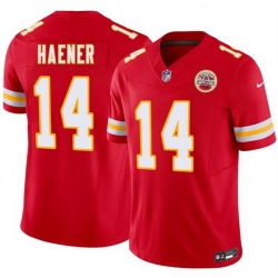 Men Kansas City Chiefs  14 Jake Haener Red 2026 F U S E  Vapor Untouchable Limited Stitched Football Jersey