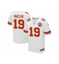 Nike Kansas City Chiefs 19 Jeremy Maclin white Elite NFL Jersey