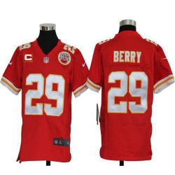 Nike Chiefs #29 Eric Berry Red Team Color With C Patch Youth Stitched NFL Elite Jersey Nike Chiefs #29 Eric Berry Red Team Color With C Patch Youth Stitched NFL Elite Jersey