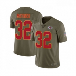 Youth Kansas City Chiefs 32 Tyrann Mathieu Limited Olive 2017 Salute to Service Football Jersey Youth Kansas City Chiefs 32 Tyrann Mathieu Limited Olive 2017 Salute to Service Football Jersey
