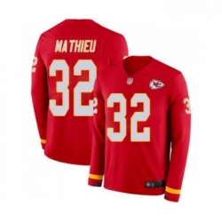 Youth Kansas City Chiefs 32 Tyrann Mathieu Limited Red Therma Long Sleeve Football Jersey Youth Kansas City Chiefs 32 Tyrann Mathieu Limited Red Therma Long Sleeve Football Jersey