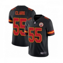 Youth Kansas City Chiefs 55 Frank Clark Limited Black Rush Vapor Untouchable Football Jersey Youth Kansas City Chiefs 55 Frank Clark Limited Black Rush Vapor Untouchable Football Jersey