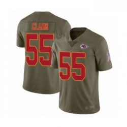 Youth Kansas City Chiefs 55 Frank Clark Limited Olive 2017 Salute to Service Football Jersey Youth Kansas City Chiefs 55 Frank Clark Limited Olive 2017 Salute to Service Football Jersey