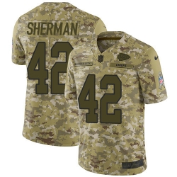 Youth Nike Chiefs 42 Anthony Sherman Camo Stitched NFL Limited 2018 Salute to Service Jersey Youth Nike Chiefs 42 Anthony Sherman Camo Stitched NFL Limited 2018 Salute to Service Jersey