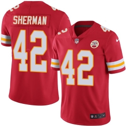 Youth Nike Chiefs 42 Anthony Sherman Red Team Color Stitched NFL Vapor Untouchable Limited Jersey Youth Nike Chiefs 42 Anthony Sherman Red Team Color Stitched NFL Vapor Untouchable Limited Jersey