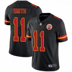 Youth Nike Kansas City Chiefs 11 Alex Smith Limited Black Rush Vapor Untouchable NFL Jersey Youth Nike Kansas City Chiefs 11 Alex Smith Limited Black Rush Vapor Untouchable NFL Jersey