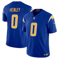 Men Los Angeles Chargers 0 Daiyan Henley Royal 2025 F U S E Vapor Limited Stitched Football Jersey Men Los Angeles Chargers 0 Daiyan Henley Royal 2025 F U S E Vapor Limited Stitched Football Jersey