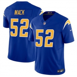 Men Los Angeles Chargers 52 Khalil Mack Royal 2025 F U S E Vapor Limited Stitched Football Jersey Men Los Angeles Chargers 52 Khalil Mack Royal 2025 F U S E Vapor Limited Stitched Football Jersey