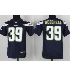 Youth Nike San Diego Chargers 39 Danny Woodhead Dark Blue NFL Jerseys