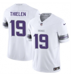Men Minnesota Vikings 19 Adam Thielen White 2025 F U S E  Winter Warrior Limited Stitched Jersey Men Minnesota Vikings 19 Adam Thielen White 2025 F U S E  Winter Warrior Limited Stitched Jersey