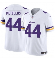 Men Minnesota Vikings 44 Josh Metellus White 2025 F U S E  Vapor Untouchable Limited Stitched Jersey Men Minnesota Vikings 44 Josh Metellus White 2025 F U S E  Vapor Untouchable Limited Stitched Jersey