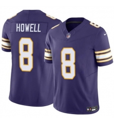 Men Minnesota Vikings 8 Sam Howell Purple 2023 F U S E  Throwback Vapor Untouchable Limited Stitched Jersey Men Minnesota Vikings 8 Sam Howell Purple 2023 F U S E  Throwback Vapor Untouchable Limited Stitched Jersey