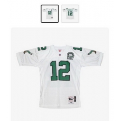 Men Philadelphia Eagles 12 Randall Cunningham White throwback Jersey Men Philadelphia Eagles 12 Randall Cunningham White throwback Jersey