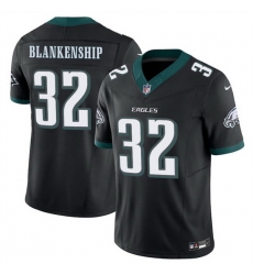 Men Philadelphia Eagles 32 Reed Blankenship Black 2025 F U S E  Vapor Untouchable Limited Throwback Stitched Football Jersey Men Philadelphia Eagles 32 Reed Blankenship Black 2025 F U S E  Vapor Untouchable Limited Throwback Stitched Football Jersey