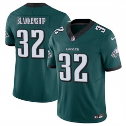 Men Philadelphia Eagles 32 Reed Blankenship Green 2025 F U S E  Vapor Untouchable Limited Throwback Stitched Football Jersey Men Philadelphia Eagles 32 Reed Blankenship Green 2025 F U S E  Vapor Untouchable Limited Throwback Stitched Football Jersey