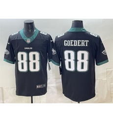 Men Philadelphia Eagles 88 Dallas Goedert Black Vapor Untouchable Limited Stitched Jersey