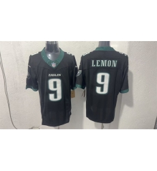 Men Philadelphia Eagles 9 Makai Lemon Black 2026 F U S E Draft Vapor Untouchable Limited Stitched Football Jersey Men Philadelphia Eagles 9 Makai Lemon Black 2026 F U S E Draft Vapor Untouchable Limited Stitched Football Jersey