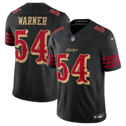 Youth San Francisco 49ers 54 Fred Warner Black 2025 F U S E Rivalries Vapor Limited Stitched Football Jersey Youth San Francisco 49ers 54 Fred Warner Black 2025 F U S E Rivalries Vapor Limited Stitched Football Jersey