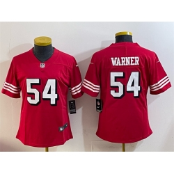 Youth San Francisco 49ers 54 Fred Warner New Red Vapor Untouchable Stitched Football Jersey Youth San Francisco 49ers 54 Fred Warner New Red Vapor Untouchable Stitched Football Jersey
