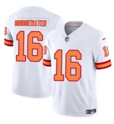 Men Tampa Bay Buccaneers 16 Teddy Bridgewater White 2025 F U S E  Vapor Limited Stitched Jersey Men Tampa Bay Buccaneers 16 Teddy Bridgewater White 2025 F U S E  Vapor Limited Stitched Jersey