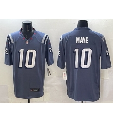 Men New England Patriots 10 Drake Maye 2025  u201CRivalries u201D Stitched Football Jersey Men New England Patriots 10 Drake Maye 2025  u201CRivalries u201D Stitched Football Jersey