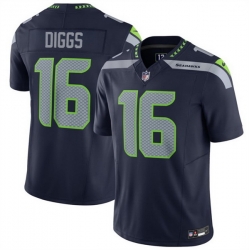Men Seattle Seahawks 16 Trevon Diggs Navy 2026 F U S E Vapor Untouchable Limited Stitched Football Jersey