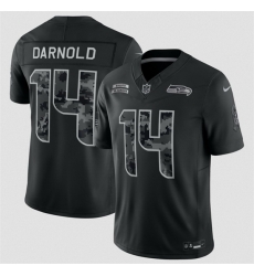 Youth Seattle Seahawks 14 Sam Darnold Black 2026 Salute to Service Limited Stitched Football Jersey Youth Seattle Seahawks 14 Sam Darnold Black 2026 Salute to Service Limited Stitched Football Jersey