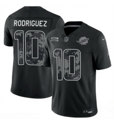 Men Miami Dolphins 10 Jacob Rodriguez Black F U S E 2026 Salute to Service Limited Stitched Football Jersey Men Miami Dolphins 10 Jacob Rodriguez Black F U S E 2026 Salute to Service Limited Stitched Football Jersey