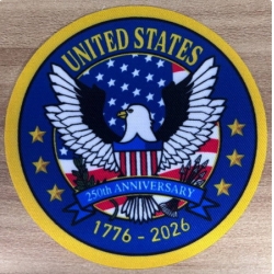 Men New Orleans Saints United States 1776 2026 250 Anniversary Patch Biaog