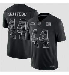 Men New York Giants 44 Cam Skattebo Black F U S E 2026 Salute to Service Limited Stitched Football Jersey Men New York Giants 44 Cam Skattebo Black F U S E 2026 Salute to Service Limited Stitched Football Jersey