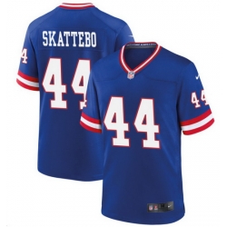 Men New York Giants 44 Cam Skattebo Royal 2025 Draft F U S E Vapor Limited Stitched Football Jersey Men New York Giants 44 Cam Skattebo Royal 2025 Draft F U S E Vapor Limited Stitched Football Jersey