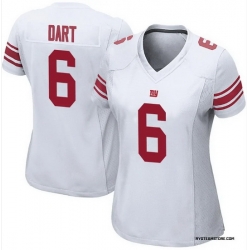 Women New York Giants 6 Jaxson Dart White 2025 Draft F U S E Vapor Untouchable Limited Stitched Jersey Women New York Giants 6 Jaxson Dart White 2025 Draft F U S E Vapor Untouchable Limited Stitched Jersey