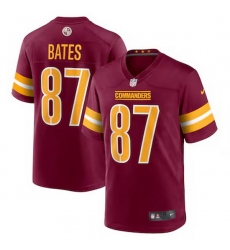 Men Washington Commanders 87 John Bates Red Vapor Limited Stitched Football Jersey Men Washington Commanders 87 John Bates Red Vapor Limited Stitched Football Jersey