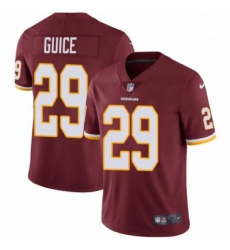 Mens Nike Washington Redskins 29 Derrius Guice Burgundy Red Team Color Vapor Untouchable Limited Player NFL Jersey