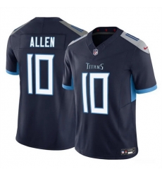 Men Tennessee Titans 10 Brandon Allen Navy 2025 F U S E  Vapor Limited Stitched Football Jersey Men Tennessee Titans 10 Brandon Allen Navy 2025 F U S E  Vapor Limited Stitched Football Jersey