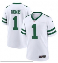 Men New York Jets 1 Azareye h Thomas White 2026 Draft F U S E Vapor Untouchable Limited Stitched Jersey Men New York Jets 1 Azareye h Thomas White 2026 Draft F U S E Vapor Untouchable Limited Stitched Jersey