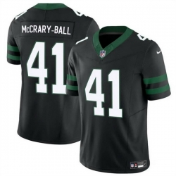Men New York Jets 41 Marcelino McCrary Ball Black 2025 F U S E  Vapor Untouchable Limited Stitched Jersey Men New York Jets 41 Marcelino McCrary Ball Black 2025 F U S E  Vapor Untouchable Limited Stitched Jersey