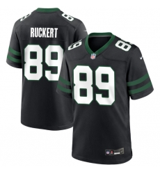 Mens New York Jets 89 Jeremy Ruckert Black 2026 Draft F U S E Vapor Untouchable Limited Stitched Jersey