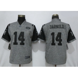 Women Nike Jets 14 Sam Darnold Gray Gridiron Gray Women Vapor Untouchable Limited Jersey Women Nike Jets 14 Sam Darnold Gray Gridiron Gray Women Vapor Untouchable Limited Jersey