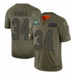 Womens New York Jets 34 Brian Poole Limited Camo 2019 Salute to Service Football Jersey Womens New York Jets 34 Brian Poole Limited Camo 2019 Salute to Service Football Jersey
